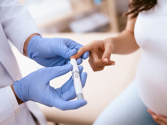 Diabète de grossesse 540x407